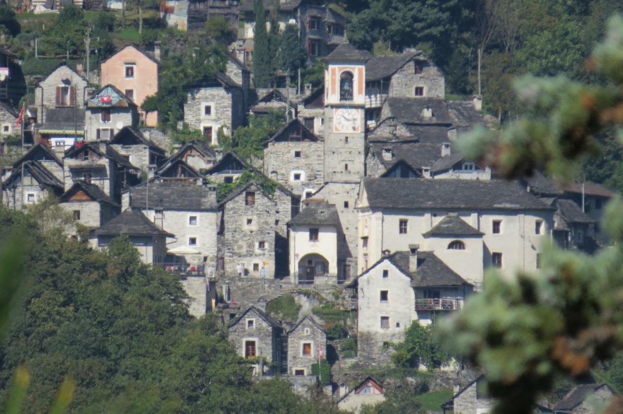 Villa Rustico Paese Vogorno Exterior foto